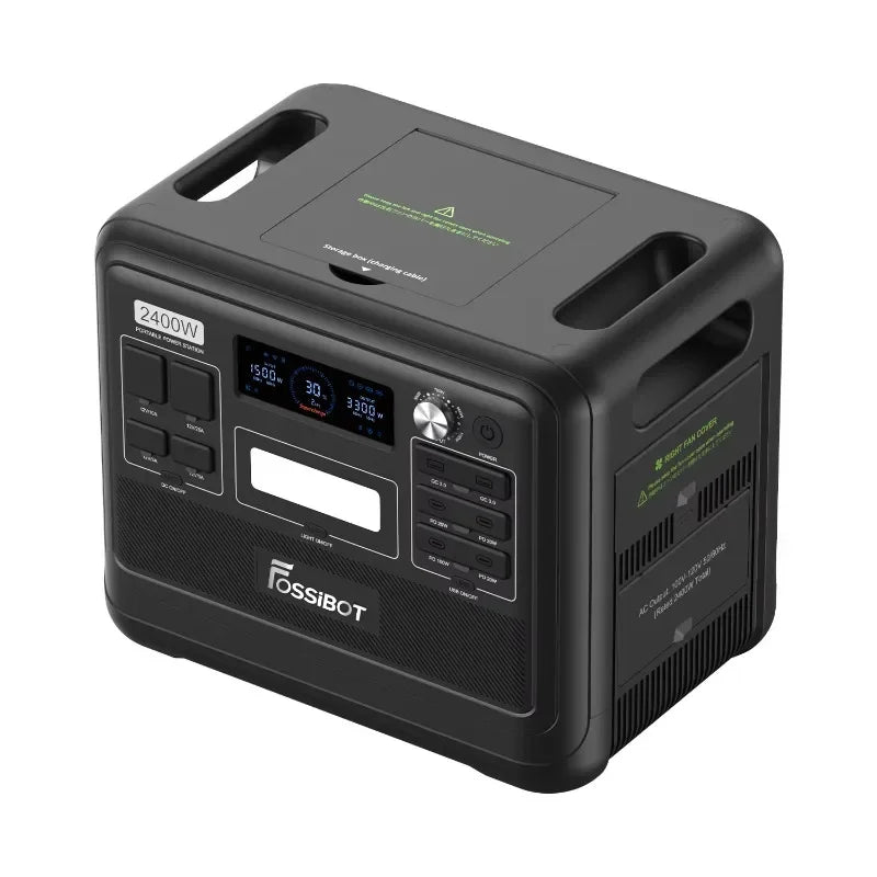 【BestSelling】 F2400 Portable Power Generator 2400W Solar with App Control 230V EU for Outdoor Fishing Camping Portable P