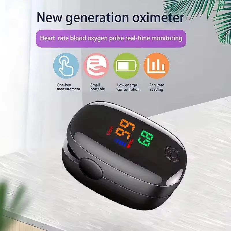 IDEABEL thermometer electronic forehead thermometer home adult children thermometer oximeter SpO2 finger Finger Pulse Oximeter