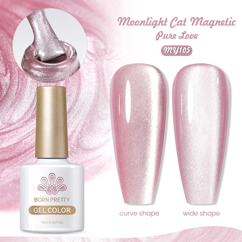 9D Cat Eye Gel Polish Magnetic UV LED Varnish for Professional Manicure Permanent Makeup Machines 57450-4 Tidesmit
