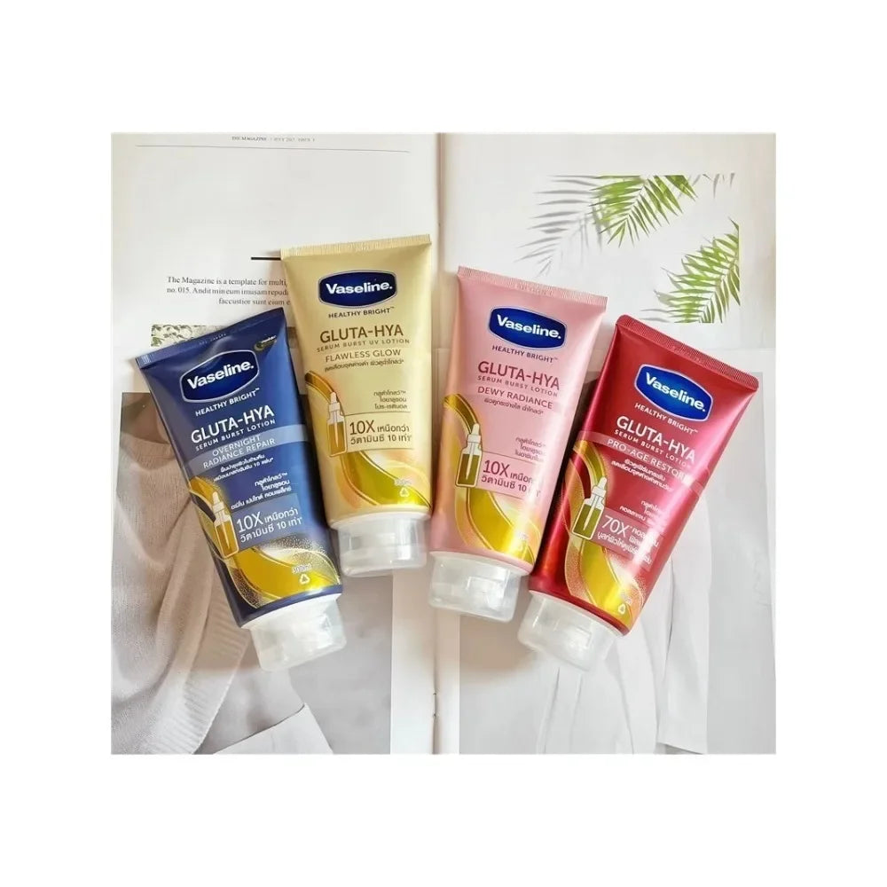 300ml Night Body Lotion Moisturizing and Refreshing Glutathione Nicotinamide Whitening Tool 4 Colors Skin Whitening