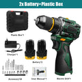55N.M Cordless Brushless Impact Driver Dual Speed 35+3 Torque Power Tool for Makita 18V Battery DIY & Home Repair