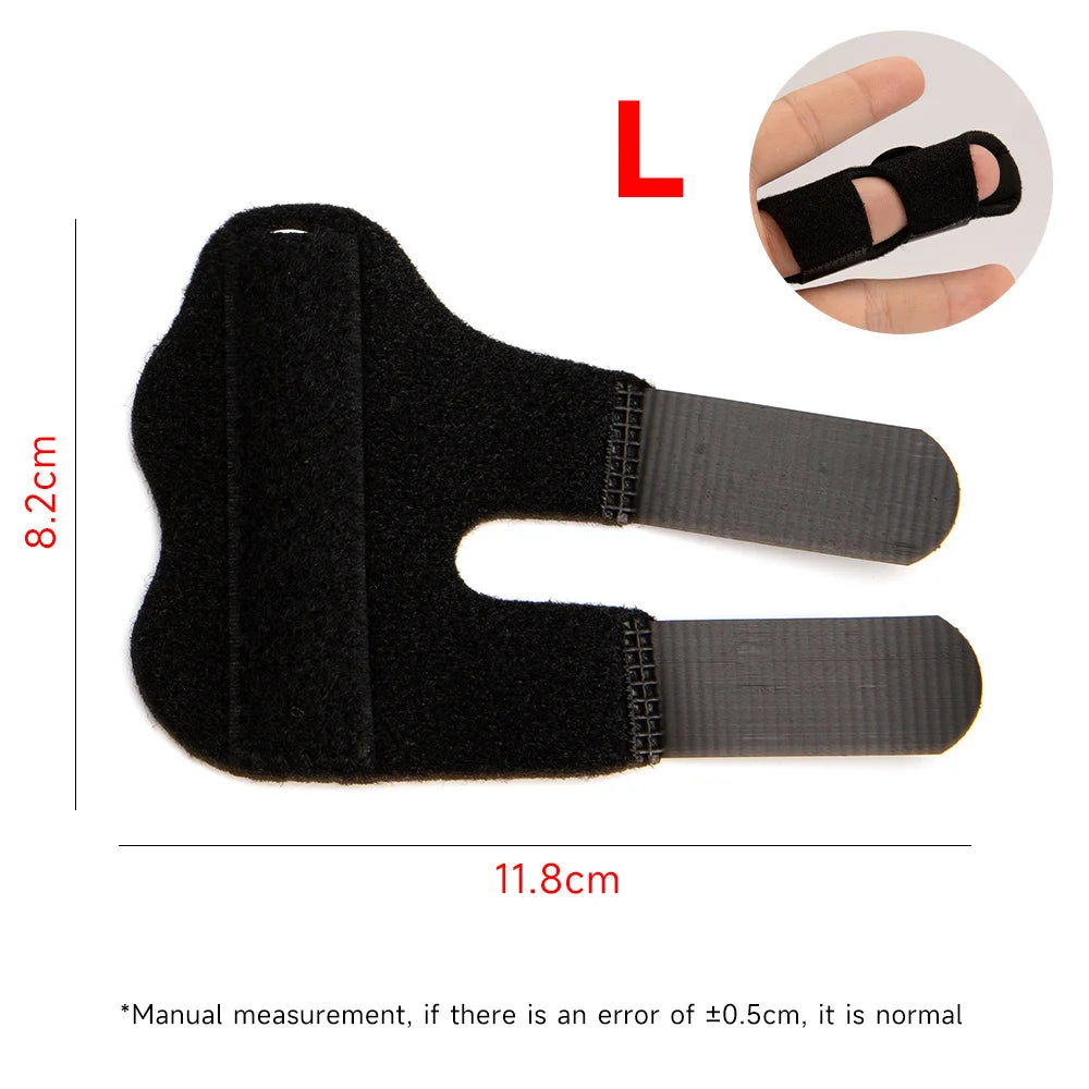 Finger Fixing Splint Straightening Brace Adjustable Fracture of The Finger Protective Gear Straightening Finger/knuckle Reusable