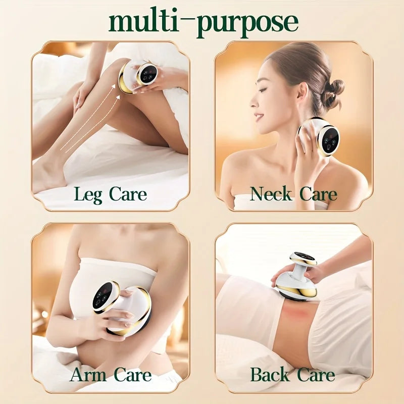 Electric Meridian Massage Brush | Deep Tissue Heat Therapy Tool Back Massage Instrument Tidesmit