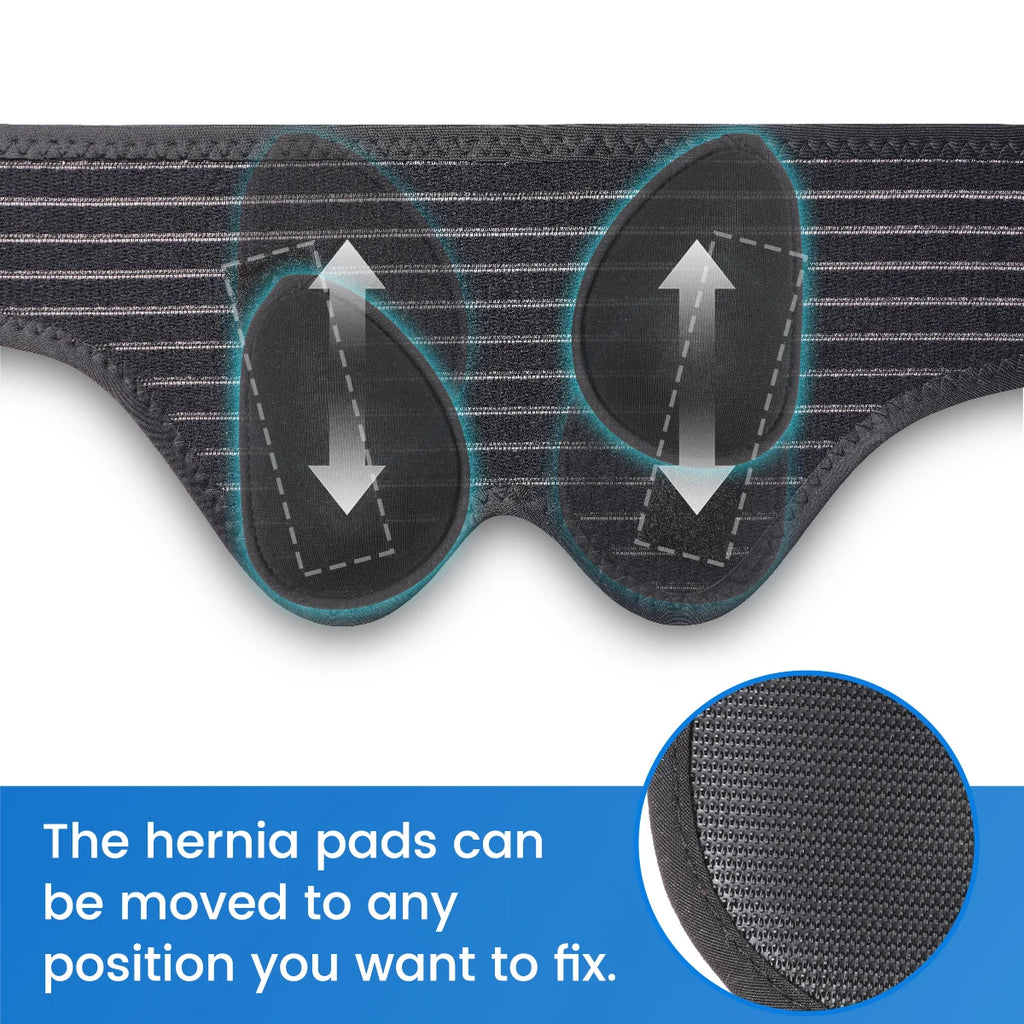 Hernia Belt for Inguinal Pain Relief - Adjustable Support for Daily Comfort Relaxation Treatment Tidesmit