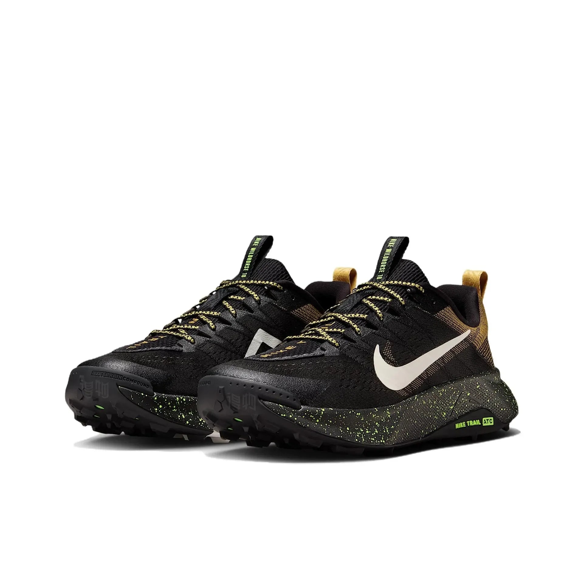 Unisex Nike Wildhorse 10 FV2338-008 Neutral Cross Country Shoes Soft Skin-Fit Cushioning Rebound Support Sports Sneakers