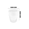 Clear 11cm self-watering orchid pot with removable mesh inner basket and top cover