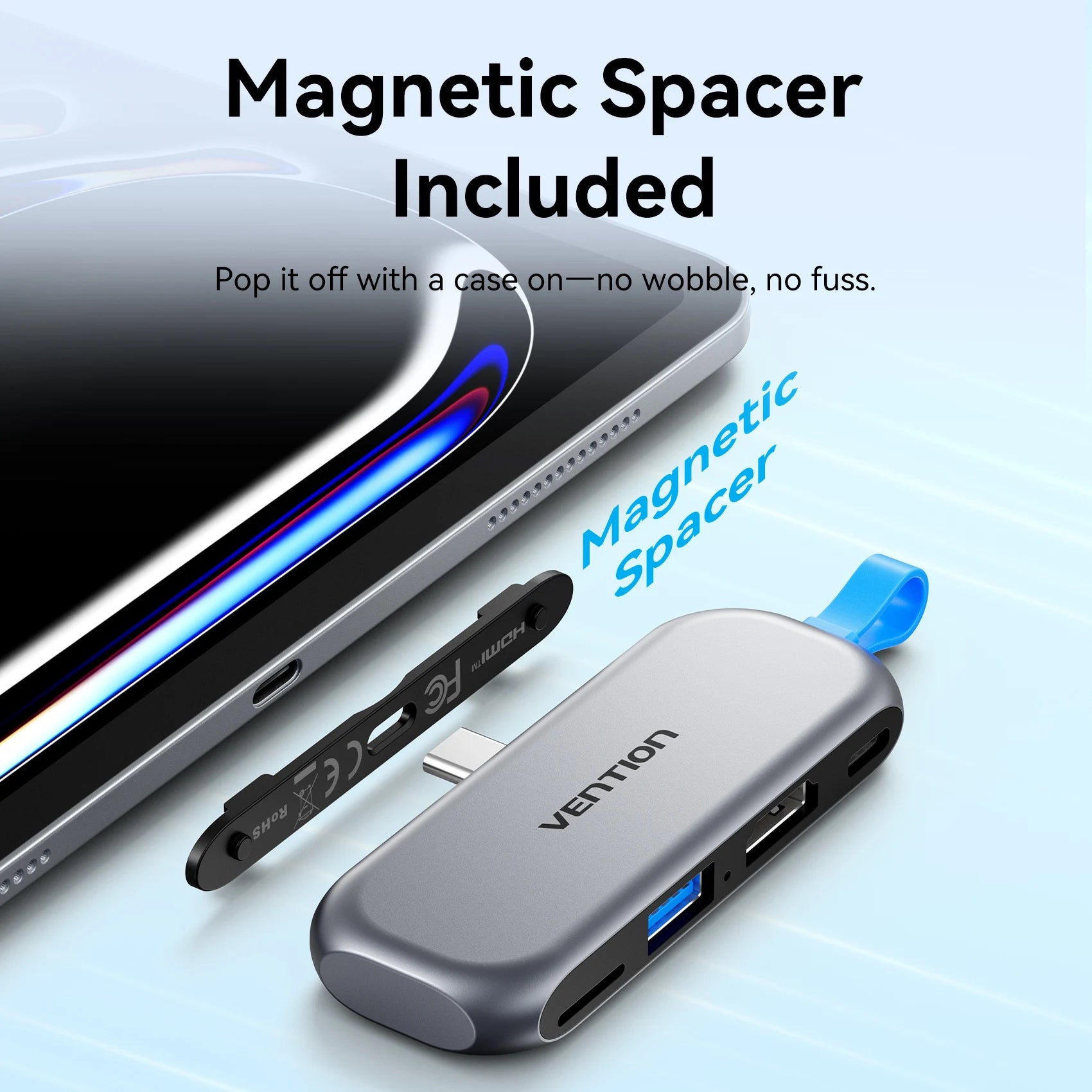 USB C Hub 4K 60Hz HDMI Adapter with 100W PD Charging for MacBook Tidesmit