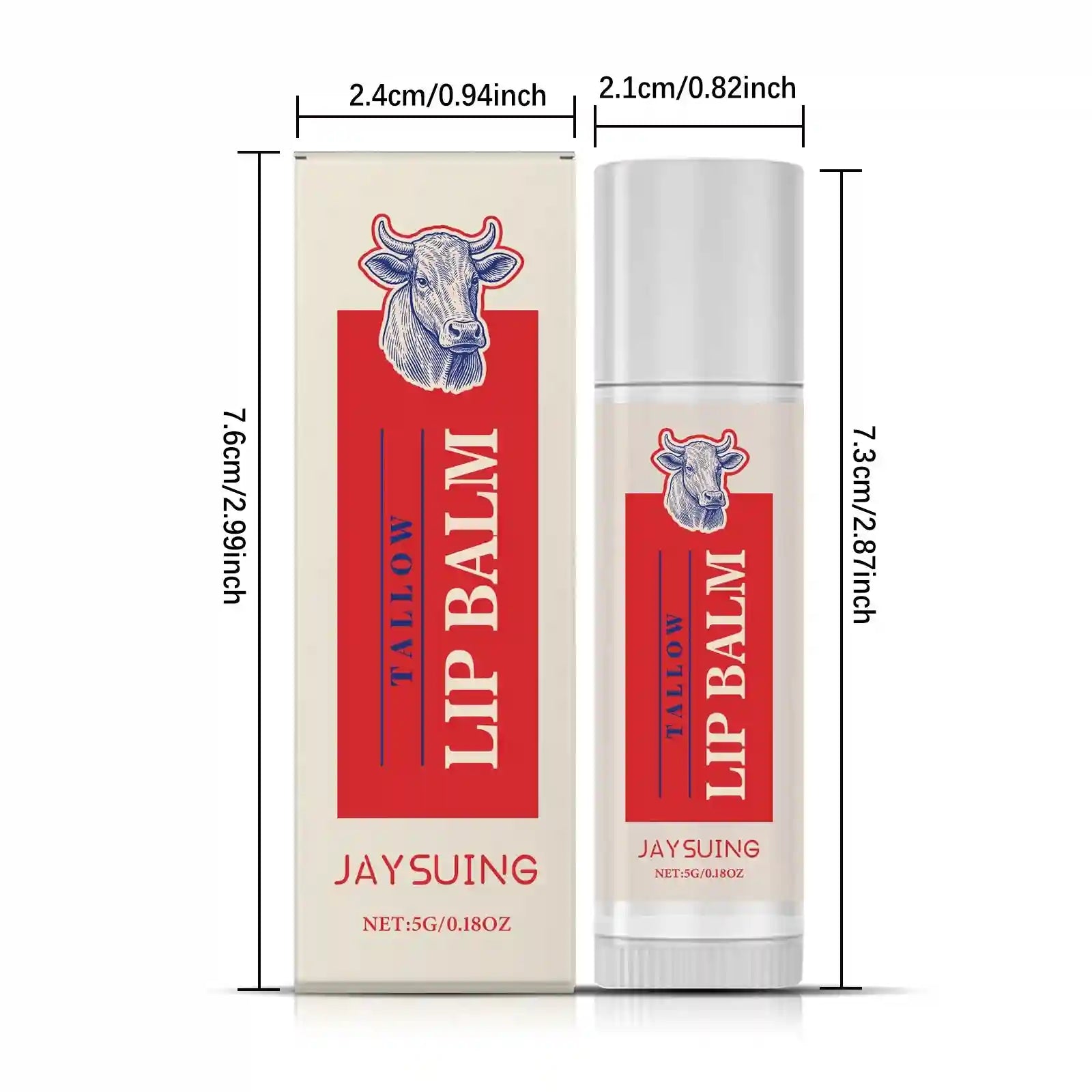 Tallow Lip Balm for Deep Hydration | Nourishing Lip Treatment 5g Lip Care Tidesmit