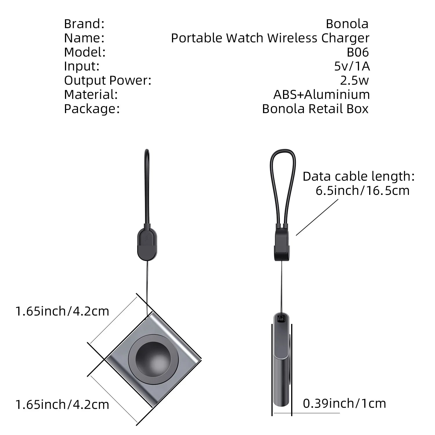 Samsung Galaxy Watch Wireless Charger – Fast USB-C Charging Dock Tidesmit
