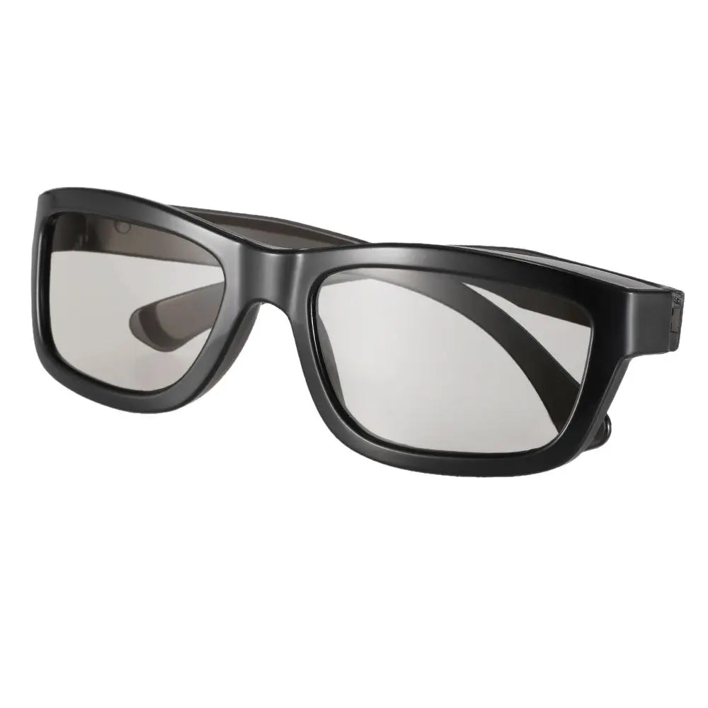 3D Polarized Glasses for Passive TV and Projectors - Black black Tidesmit