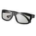 3D Polarized Glasses for Passive TV and Projectors - Black black Tidesmit