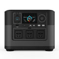 2026 new 220V 110V 1200W portable power station with solar panels, 1000Wh foldable,
