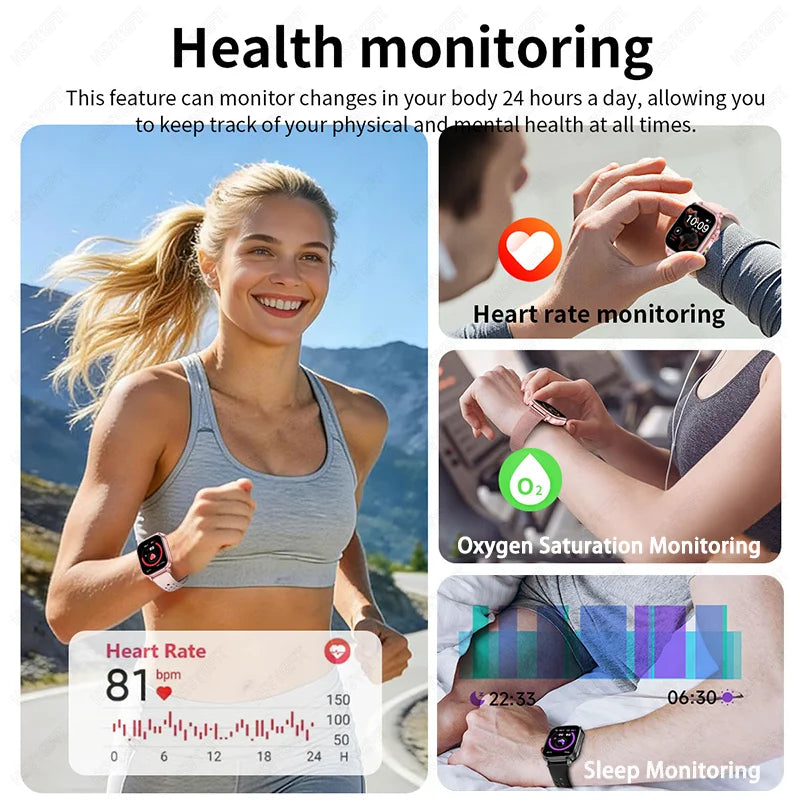 2026men's andwomen'ssmartwatches,2.01-inch high-definitiontouchscreen,1400mAhultra long battery life,men'sandwomen'sholidaygifts