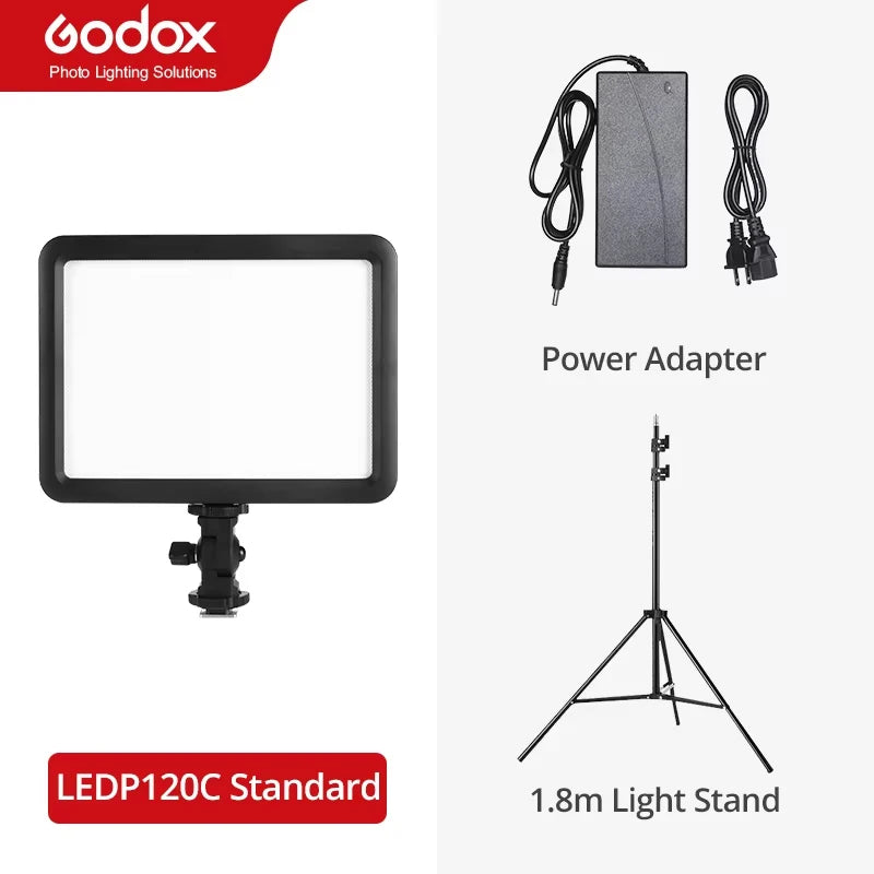 LED Video Light Panel | Adjustable Studio Lighting for Content Creation Kit 4 Tidesmit
