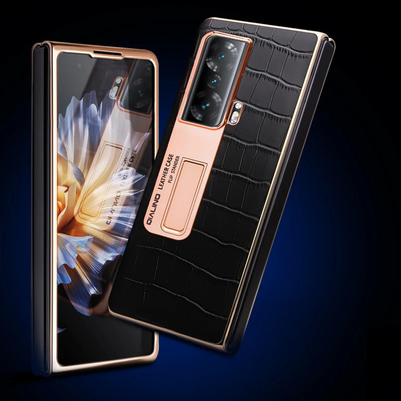 Honor Magic Vs 5G Case | Genuine Leather Shock-Absorbing Cover Tidesmit