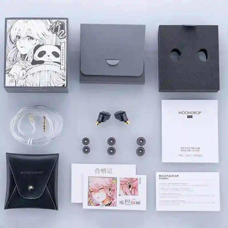 Moondrop Chu II In-Ear Monitors - High Fidelity Dynamic Driver IEMs Tidesmit