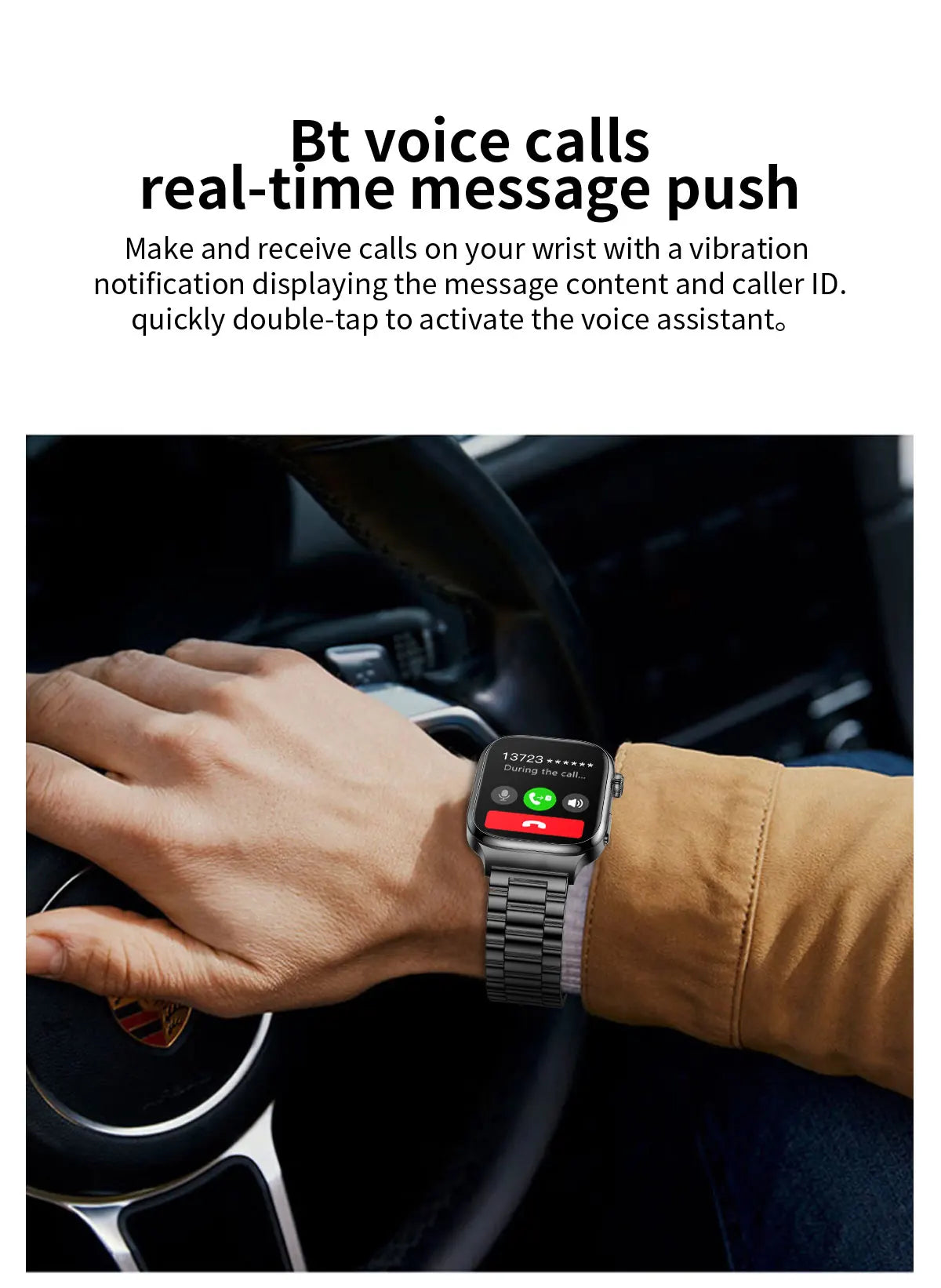 2026 New Hospital Level Health Smart Watch Body Fat ECG Blood oxygen BP Health AMOLED Screen HD Call Sport Smart Watches For Man