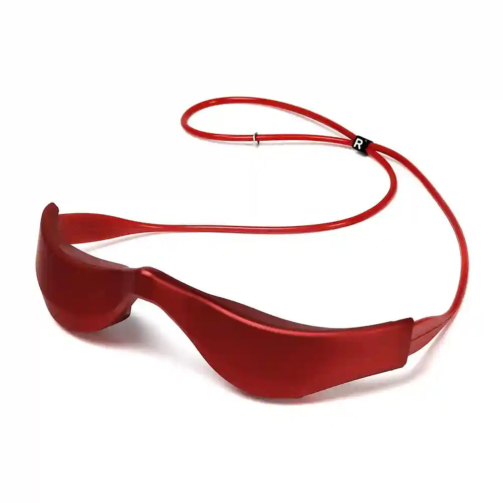 3D Heated Eye Massager Glasses - Portable Fatigue Relief USB Device Eye Massage Instrument Red Tidesmit