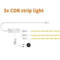 DC 24V COB LED Strip Light AU EU US UK Plug with Door Motion Sensor Control Led Cabinet Lamp for Showcase Wardrobe Lighting