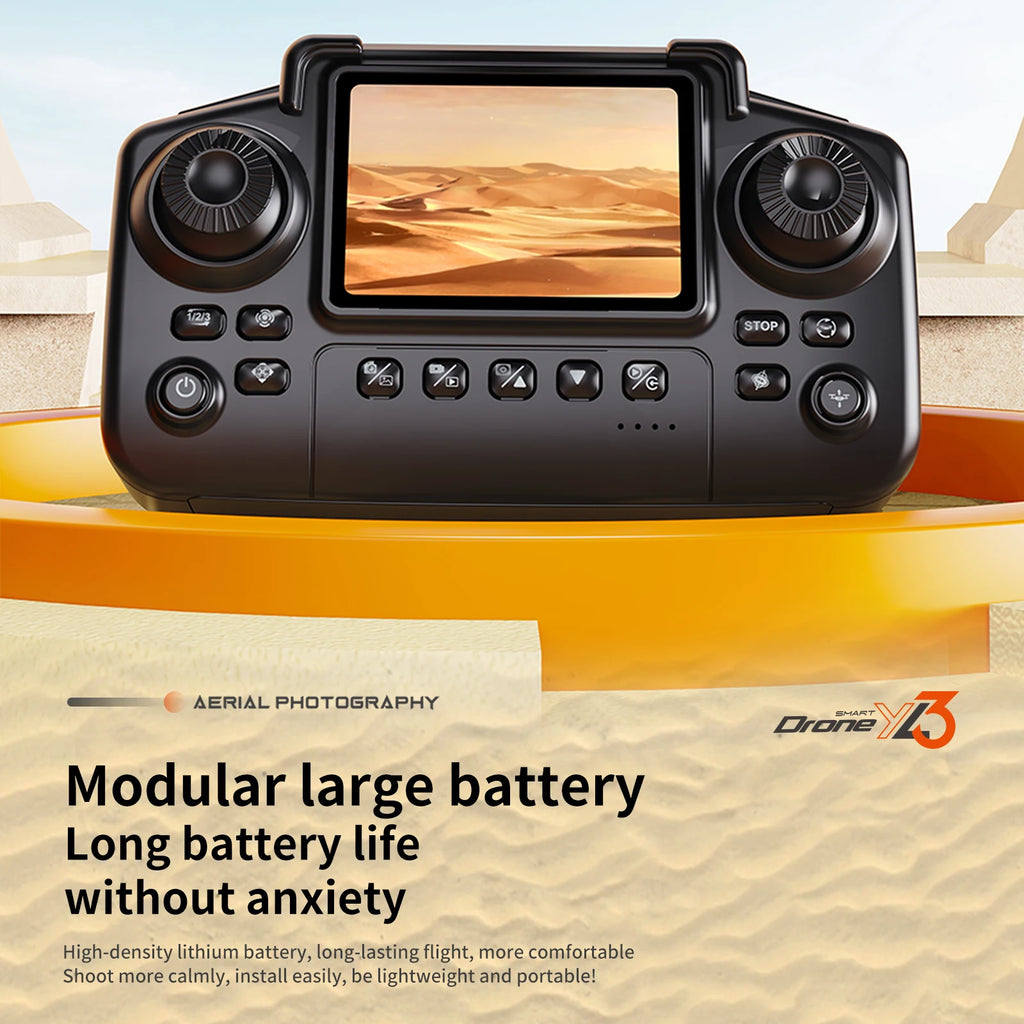 4K Camera Drone for Kids: Foldable Quadcopter with Remote Screen Tidesmit