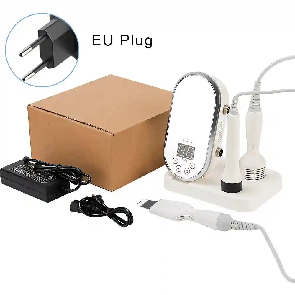 RF Skin Tightener Facial Massager | Ultrasonic Wrinkle Tool with Heat Eye Massage Instrument EU Tidesmit
