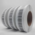 High Sensitivity EAS RF 8.2MHz Soft Label Barcode 3*4cm 4*4cm 1000pcs