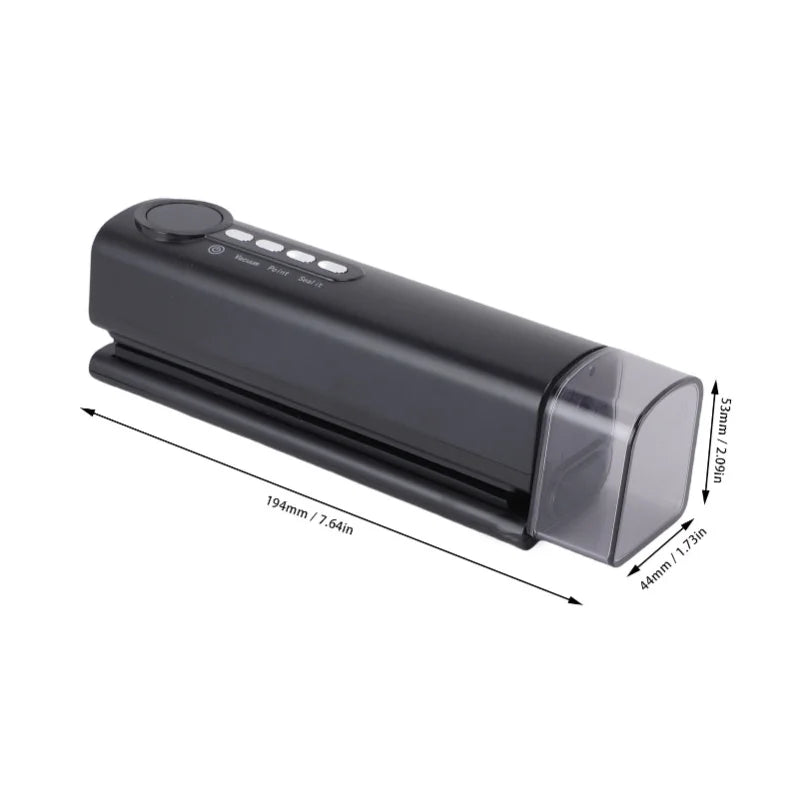 Cordless Vacuum Sealer Multifunctional Adjustable Temperature Portable Automatic Food Sealer