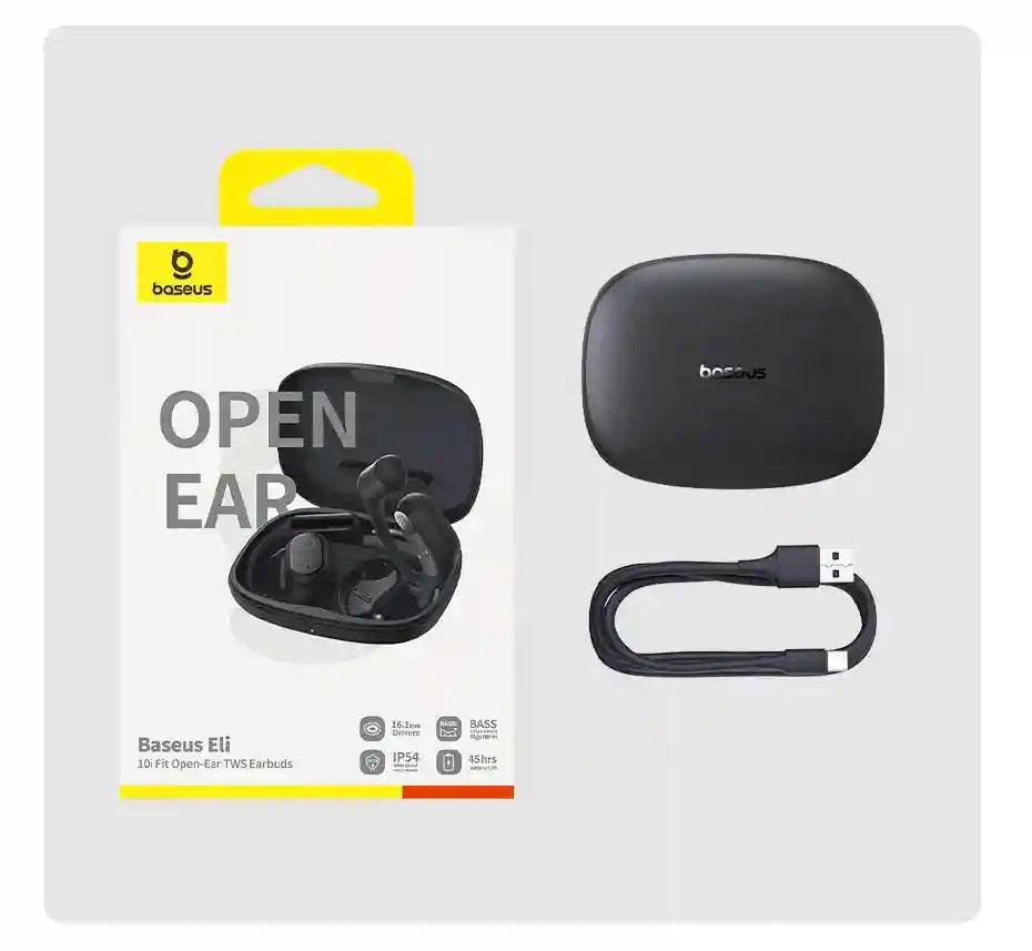 Tidesmit Open Ear Wireless Headphones - Waterproof Sport Earbuds Tidesmit