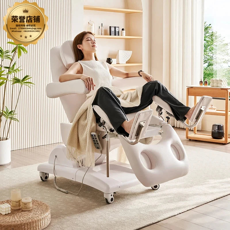 Electric Examination Table | Adjustable Medical Bed with Heat Therapy Massage Chairs Tidesmit