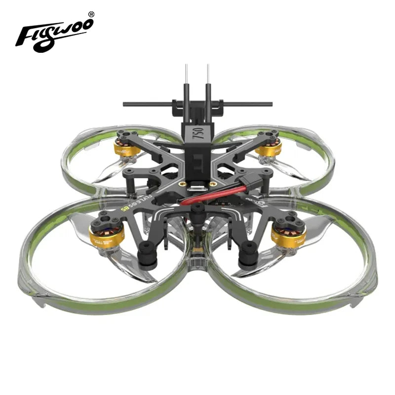 Flywoo Flylens 85 HD O4 FPV Drone - 2S Whoop with Wide Angle Lens Tidesmit