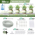 Garden Drip Irrigation Kit with Regulating Valve Potted Plant Watering Device 4/7mm Hose Watering Saving Micro Dripper Greenhous