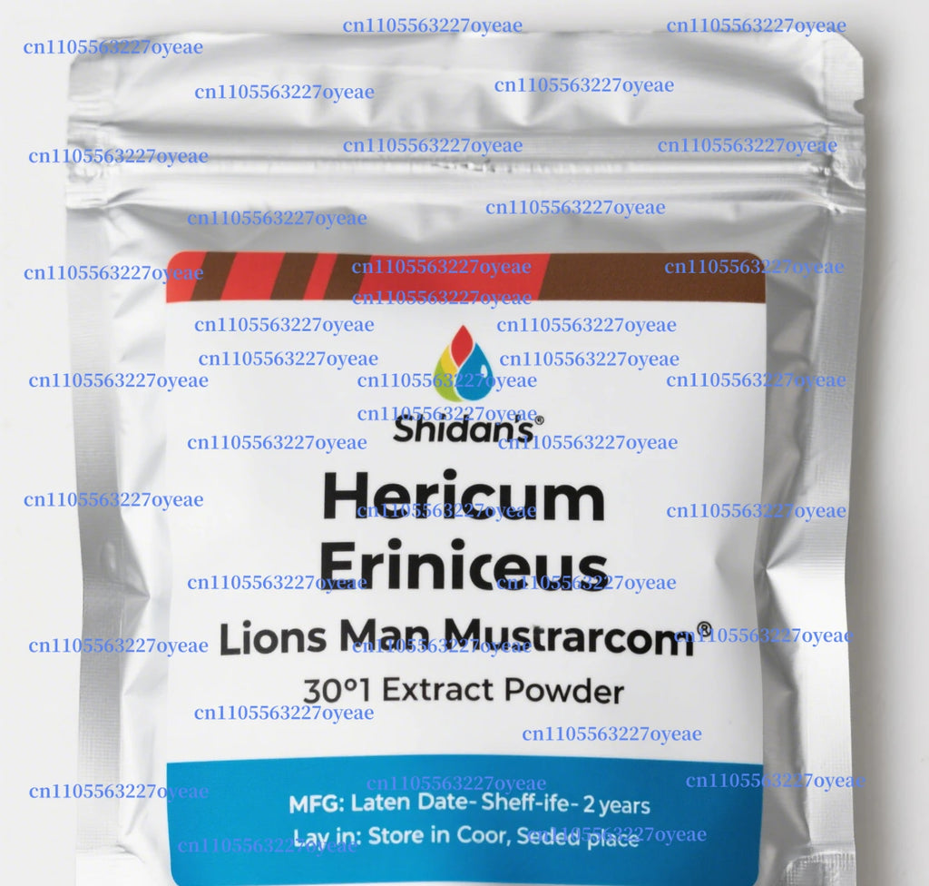 Customized Proportion Lions Mane Mushroom Extract Powder Packaging Bulk Hericium Erinaceus Out Packing Aluminum Foil Bag