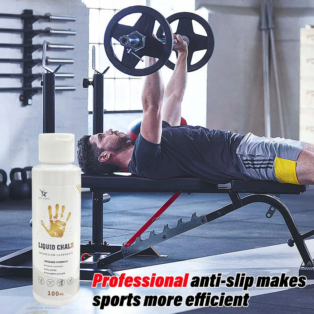 Sports Liquid Magnesium Powder Fitness Lifting Efficient Anti Slip sweat-absorbing Cream Grip Liquid Magnesium For Rock Climbing