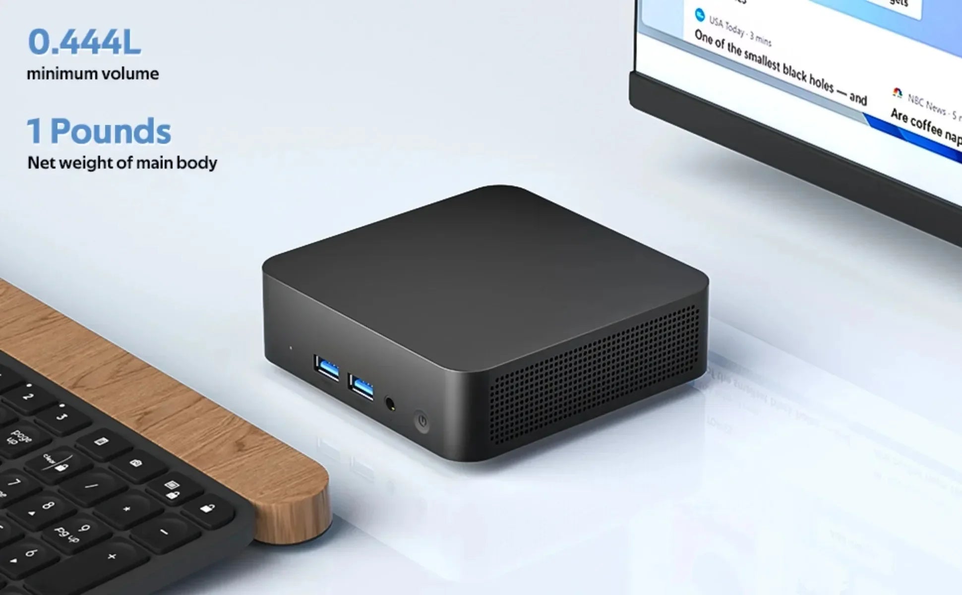 Mini PC HOT Selling Intel N150 CPU 32GB DDR4 512GB 1TB M.2 SSD 1080P USB3.0 1000M Ethernet Gaming PC Desktop Mini Computer