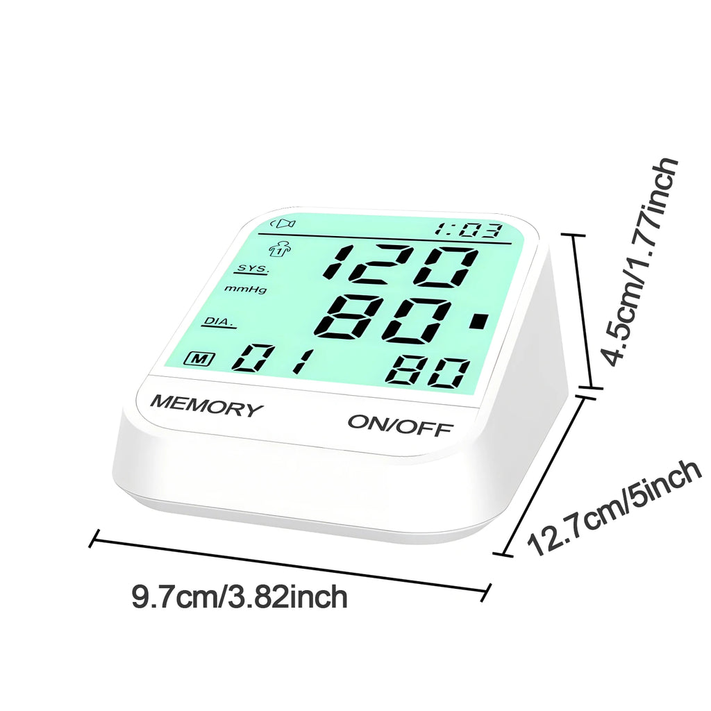 New Blood Pressure Monitor Upper Arm Automatic Tonometer Digital Tensiometer BP Monitor Medical Sphygmomanometer Health Care
