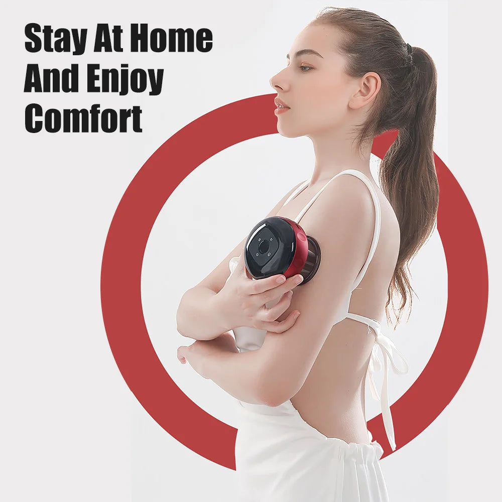 Smart Vacuum Cupping Massager - Portable Electric Muscle Relief Tool Body Shaping Massage Equipment Tidesmit