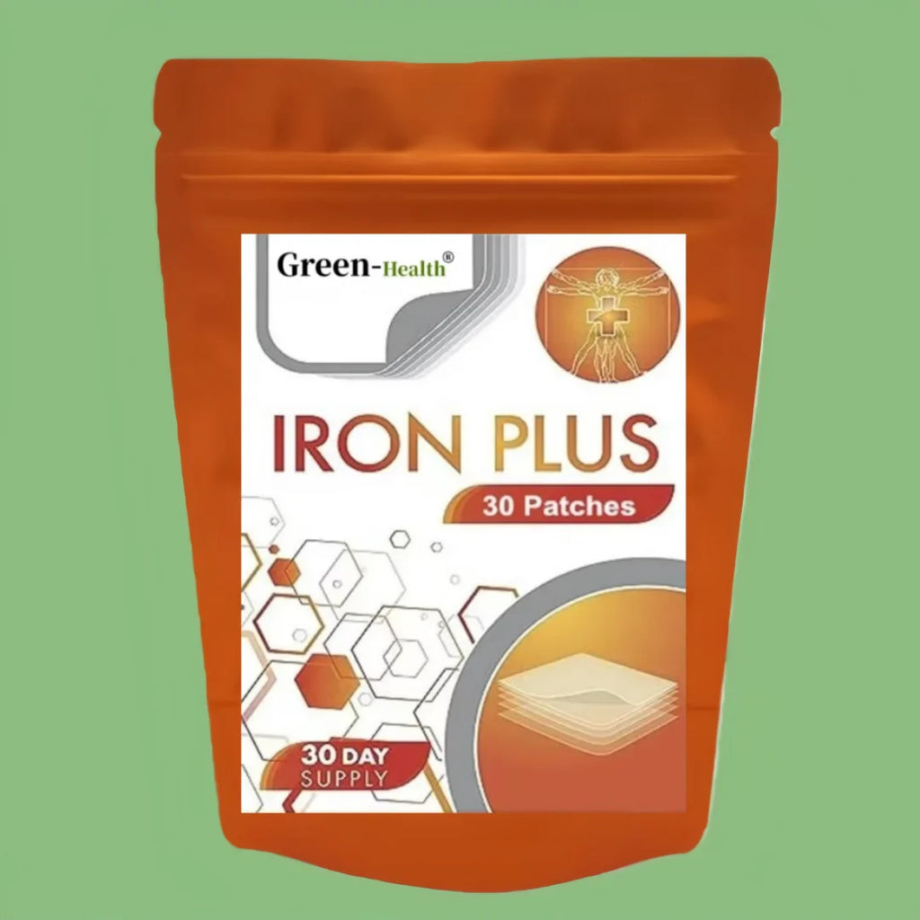 Iron Plus Transdermal Patches -  30 Patches One Month Supply
