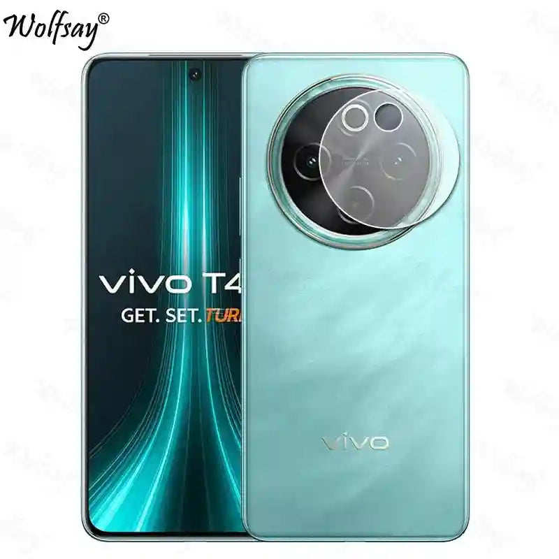 Vivo T4 5G Screen Protector & Lens Kit | 9H Tempered Glass Bundle AE Tidesmit