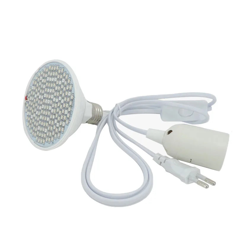 Deep red Beauty Anti Aging Red led Light  IR Infrared bulb E27 Therapy  660nm 850nmplant grow lamp for Body Skin Pain Relie