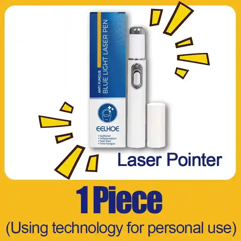 Nail Laser Pen for Onychomycosis - Portable Home Wellness Device Relaxation Treatment Pack of 1 Pcs Tidesmit