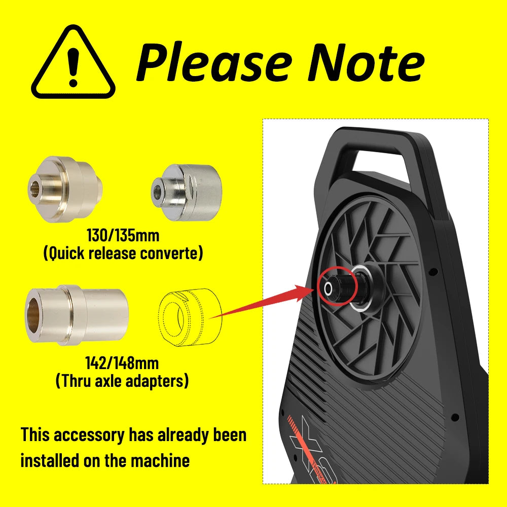Smart Bike Trainer X2Max with Precision Power Meter for Road and MTB Tidesmit