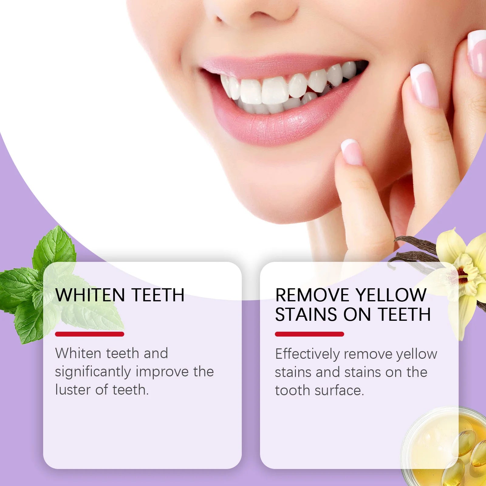 Tidesmit teeth restoration mineral powder for professional stain removal and fresh breath whitening treatment