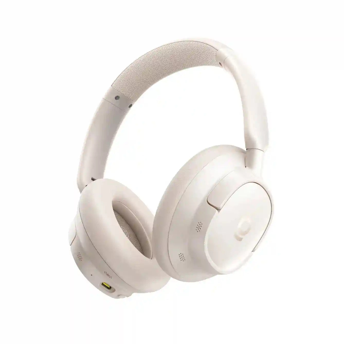 Wireless Noise Cancelling Headphones: 80Hr Battery Over-Ear Audio White China Mainland Tidesmit