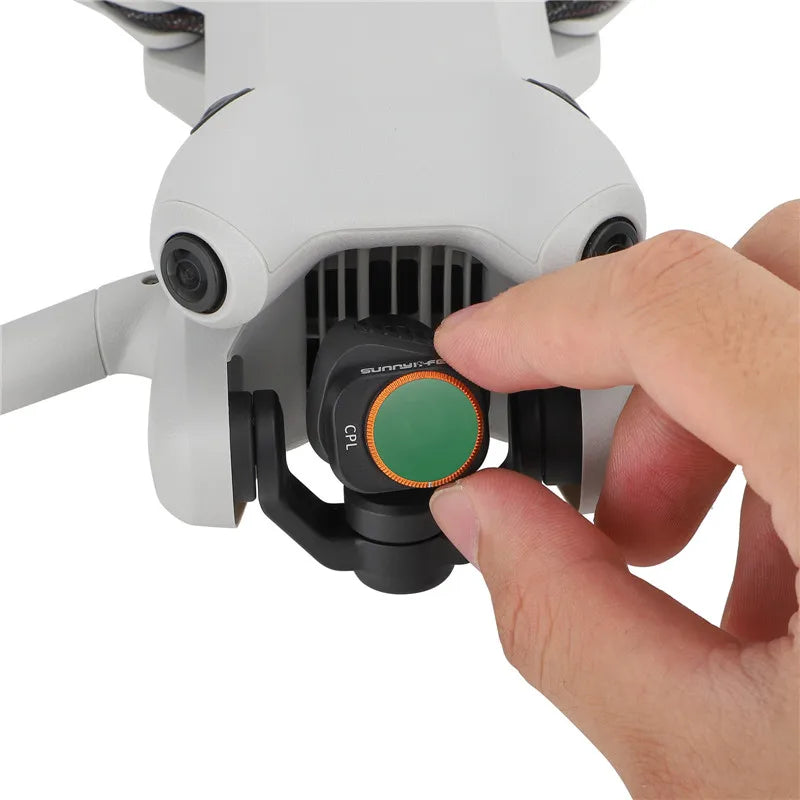 DJI Mini 4 Pro Lens Filters Set | Optical Glass Drone Camera Kit Tidesmit