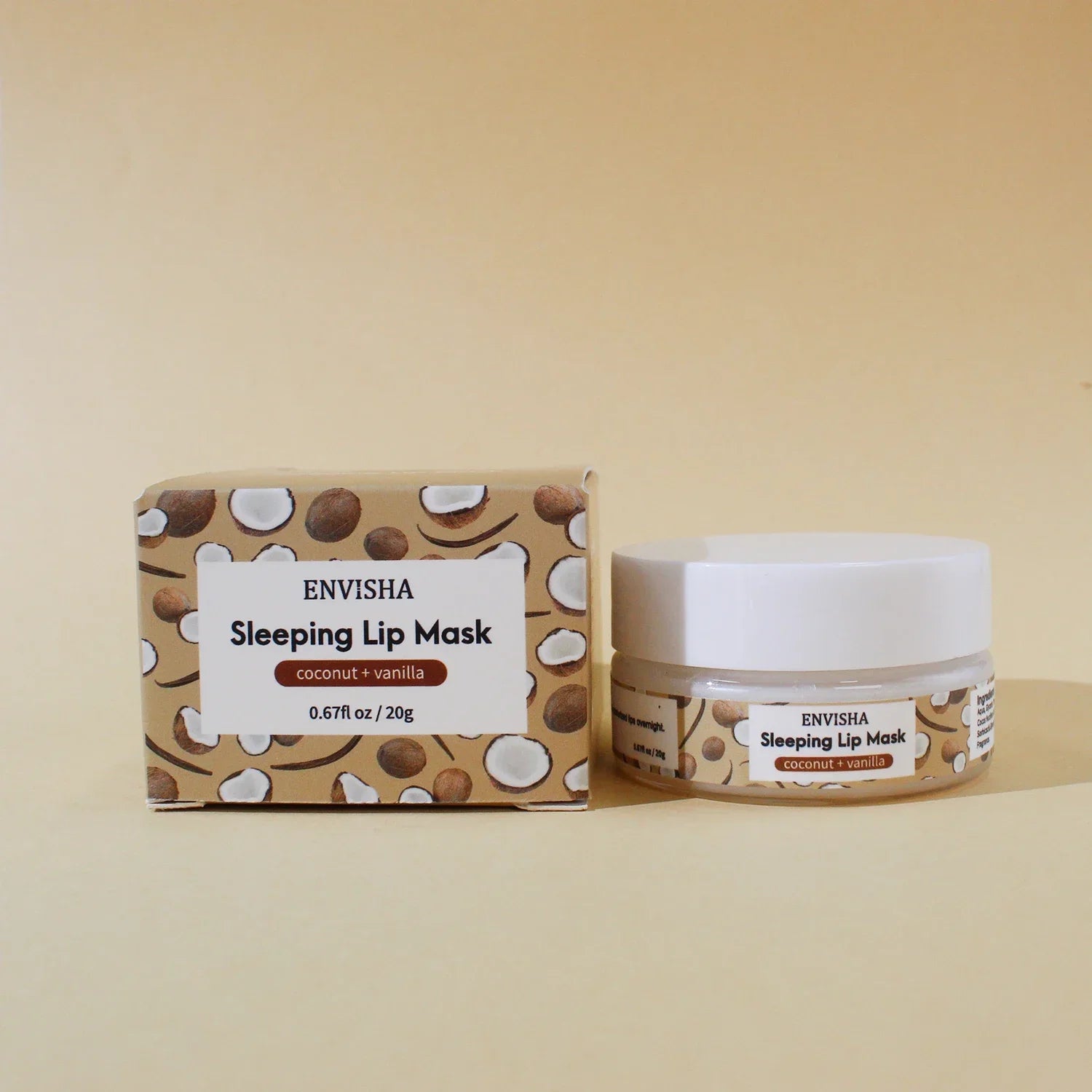 Coconut Lip Sleeping Mask | Moisturizing Lip Treatment - 20g Lip Care Tidesmit
