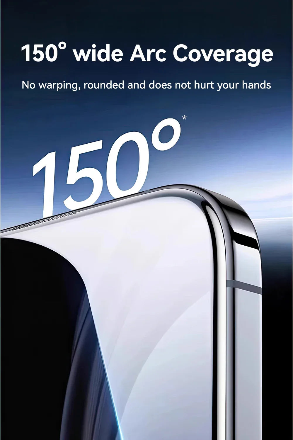 Anti-Spy Screen Protector for iPhone 17 Pro Max - 9H Tempered Glass Tidesmit