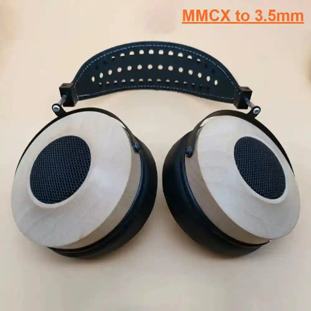 Wired Over-Ear Headphones | 4 Dynamic Drivers | Open-Back Audio MMCX to 3.5mm 2 Tidesmit