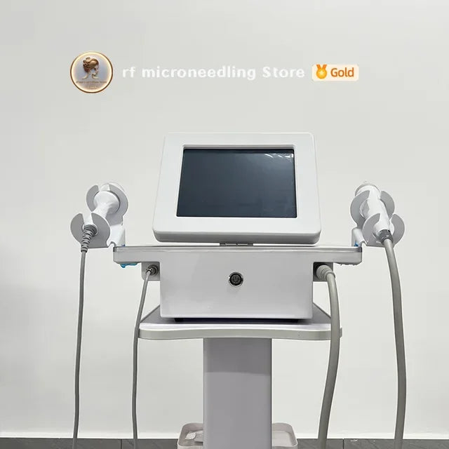 Fractional RF Microneedling Machine - 150W Pro Skin Tightening Device Scrubs Treatments Tidesmit