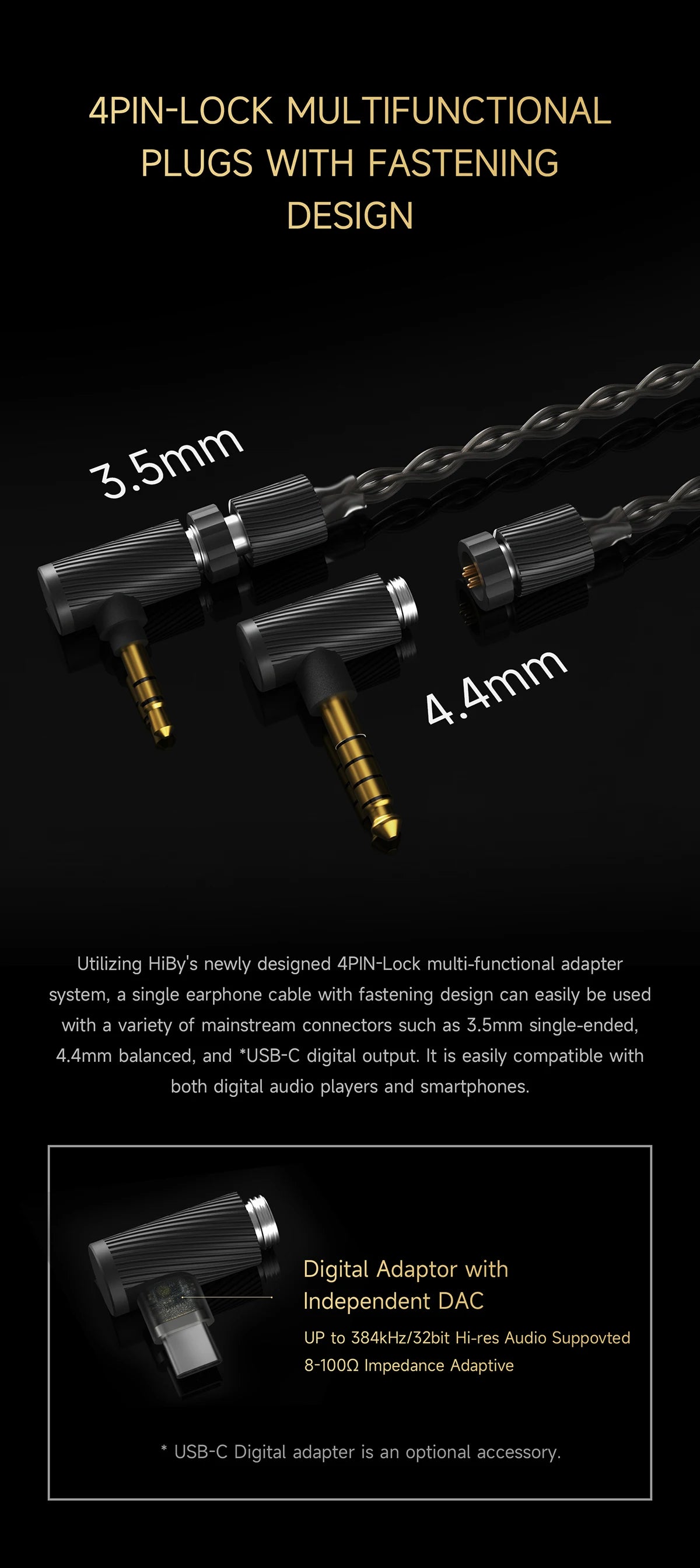 HiBy Project Ace IEMs | Beryllium-Plated Dynamic Driver HiFi Earbuds Tidesmit