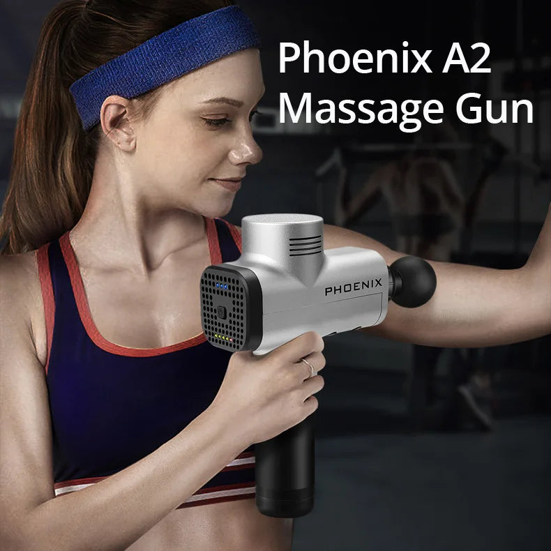 Deep Tissue Massage Gun for Muscle Recovery, 6 Heads - Tidesmit Body Shaping Massage Equipment Tidesmit